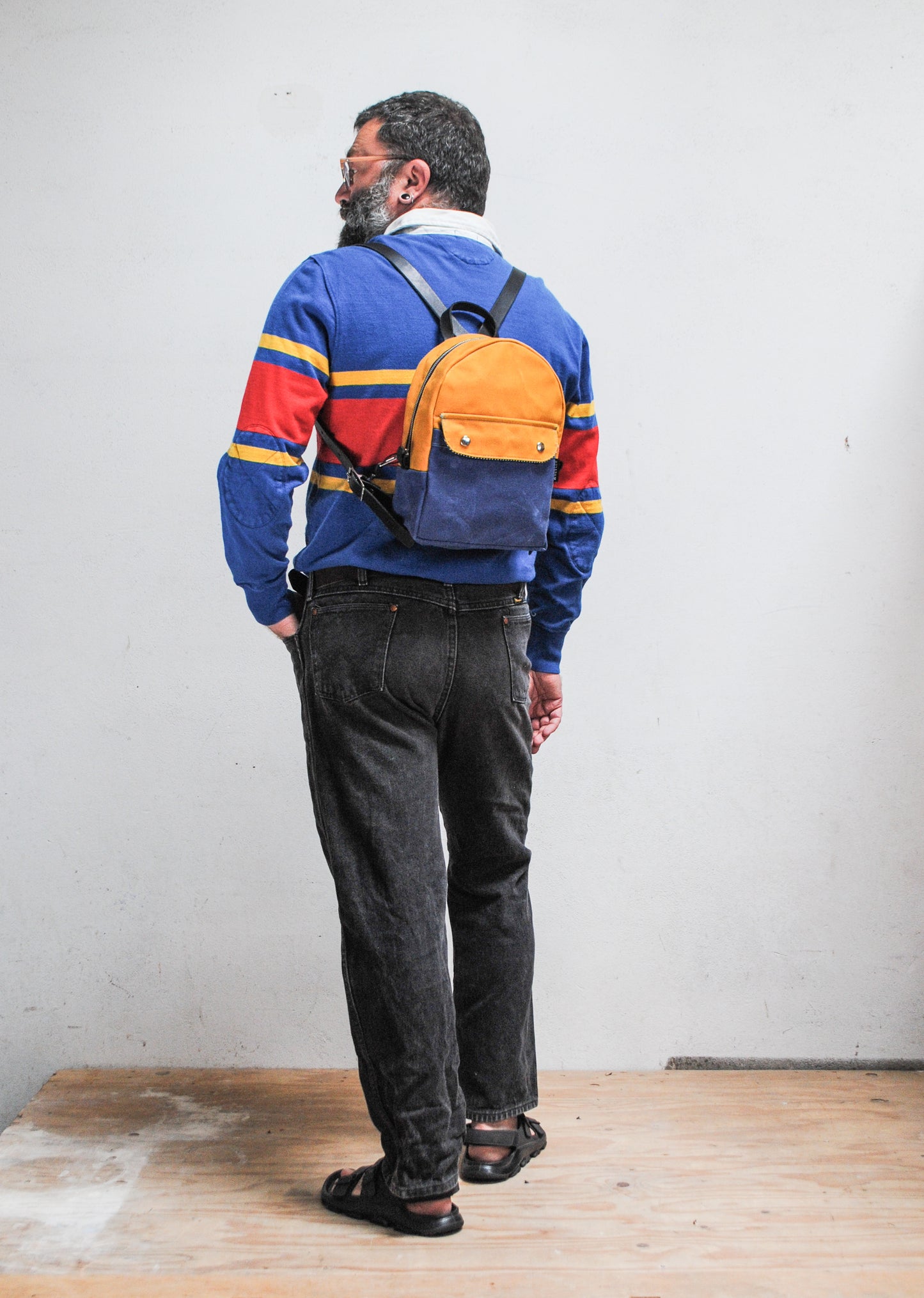 Waxed Canvas Mini Backpack Preorder