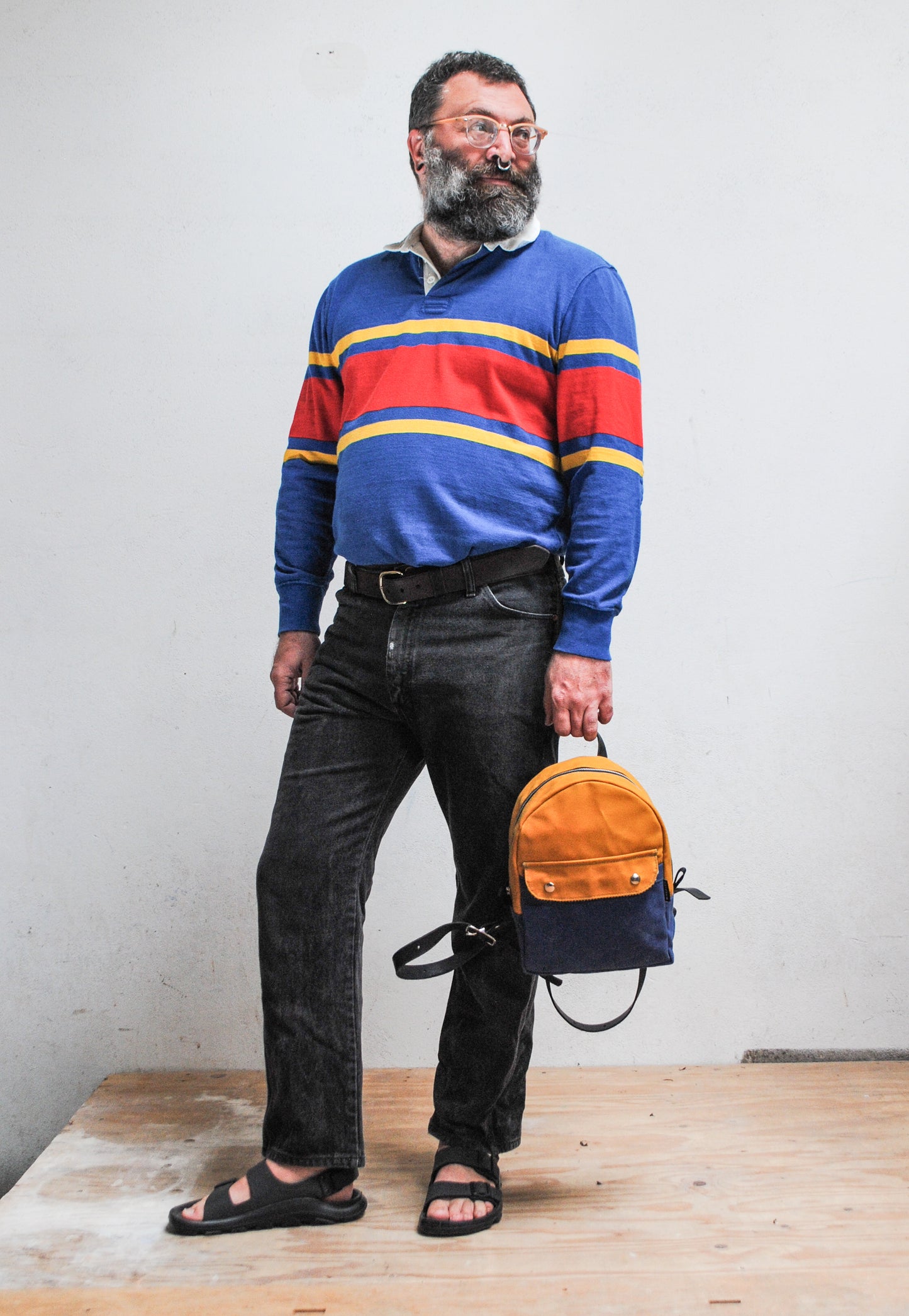Waxed Canvas Mini Backpack Preorder
