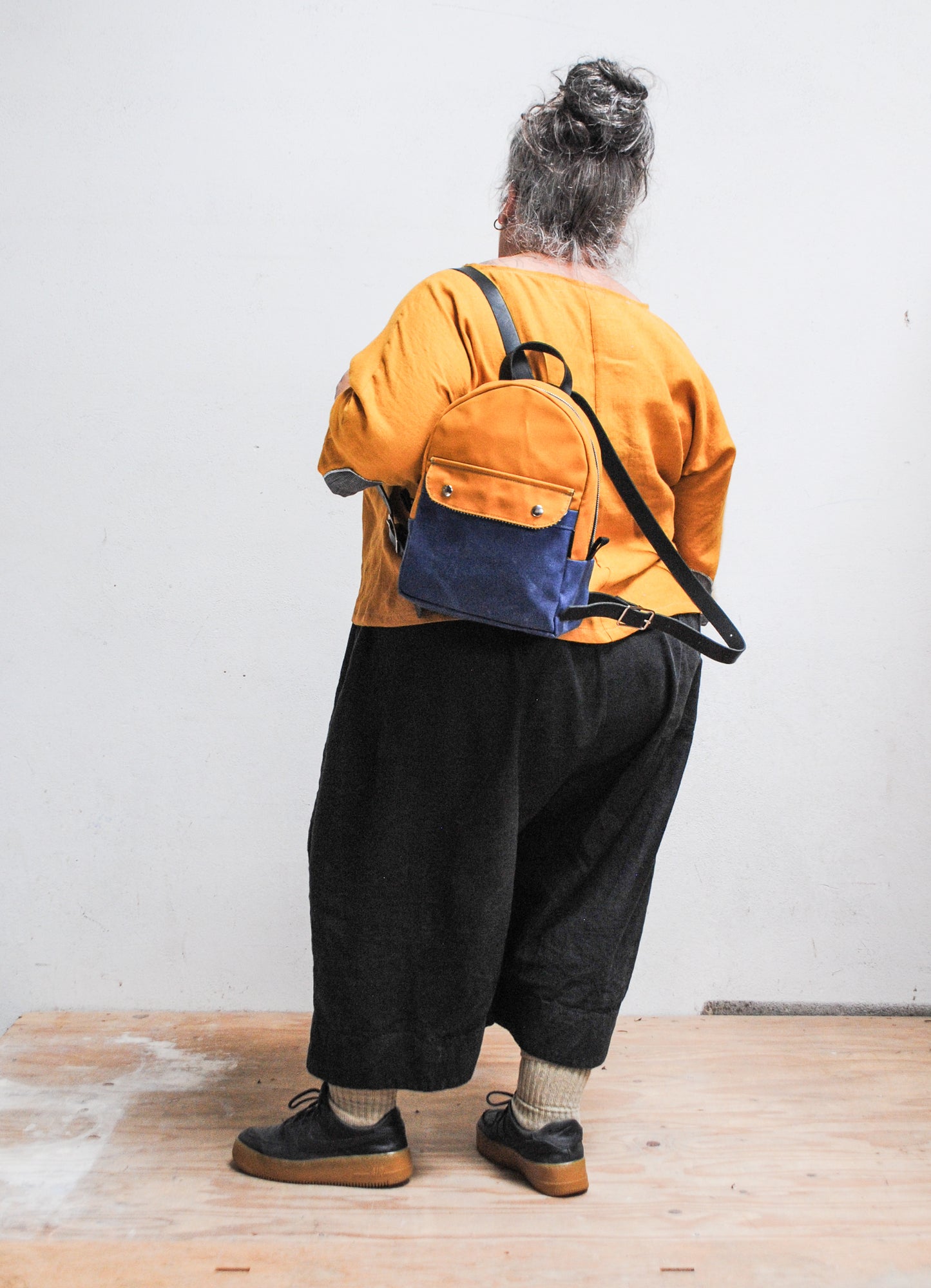 Waxed Canvas Mini Backpack Preorder