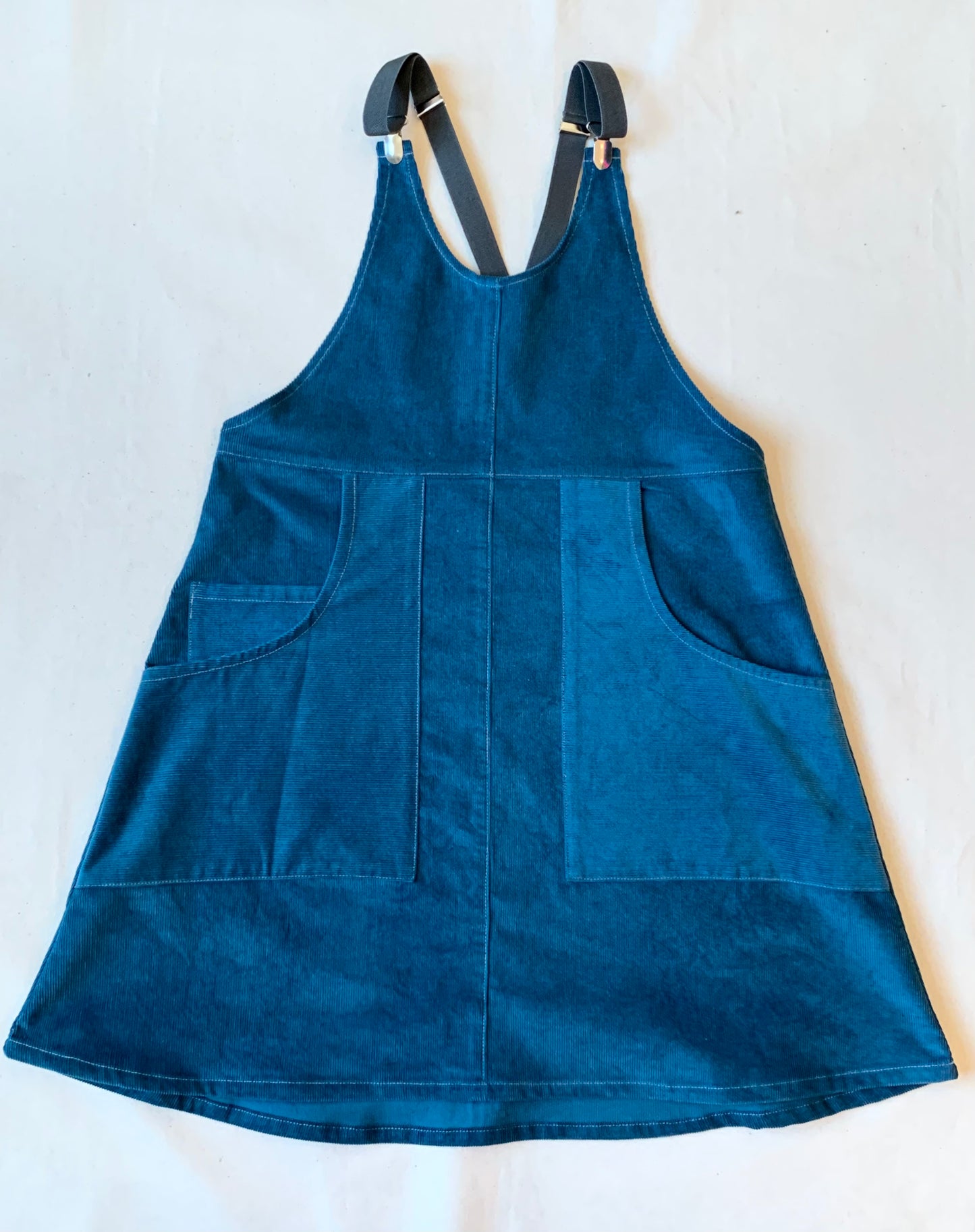 Peacock Suspender Dress