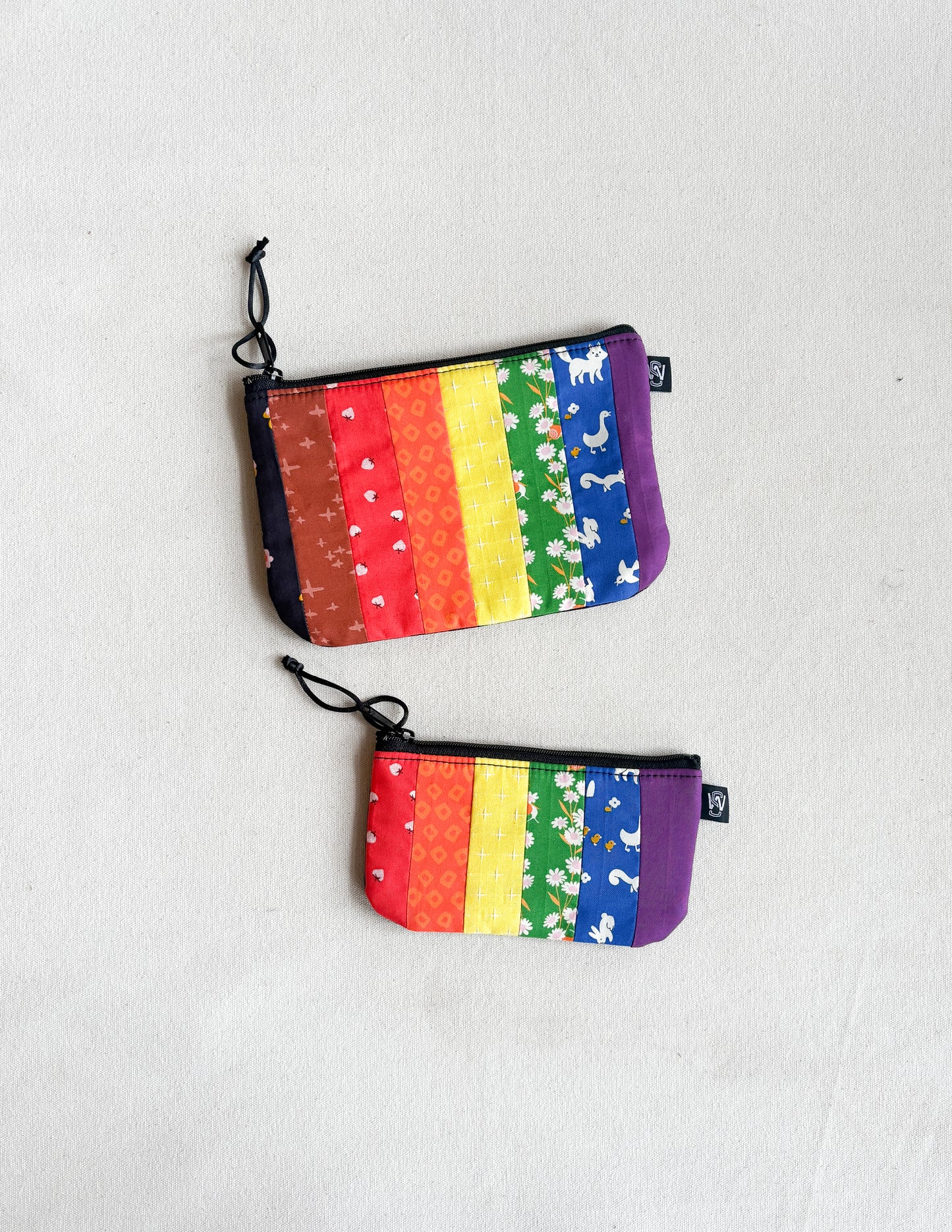 Pride Scrap Zipper Pouch