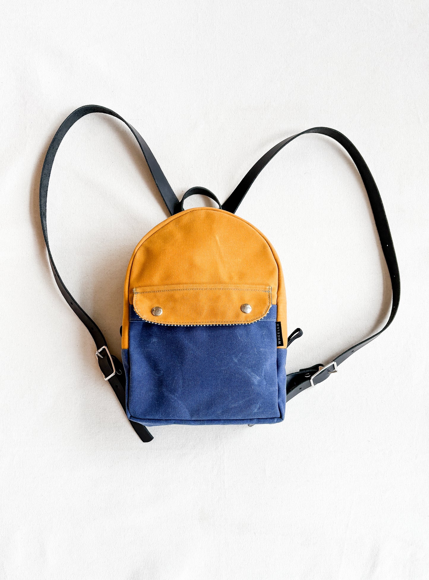 Waxed Canvas Mini Backpack Preorder