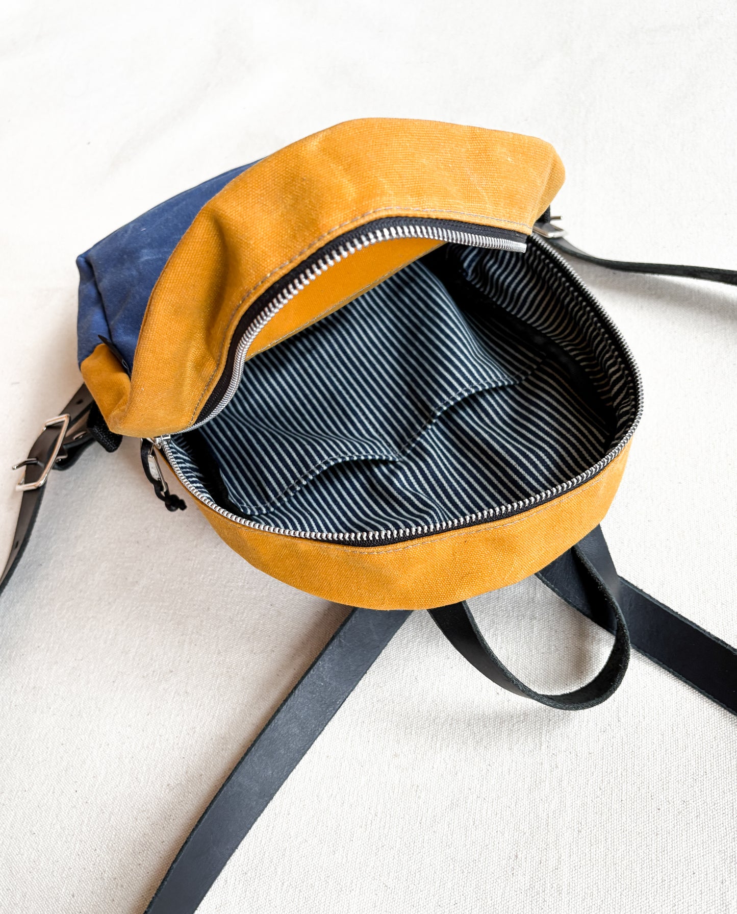 Waxed Canvas Mini Backpack Preorder