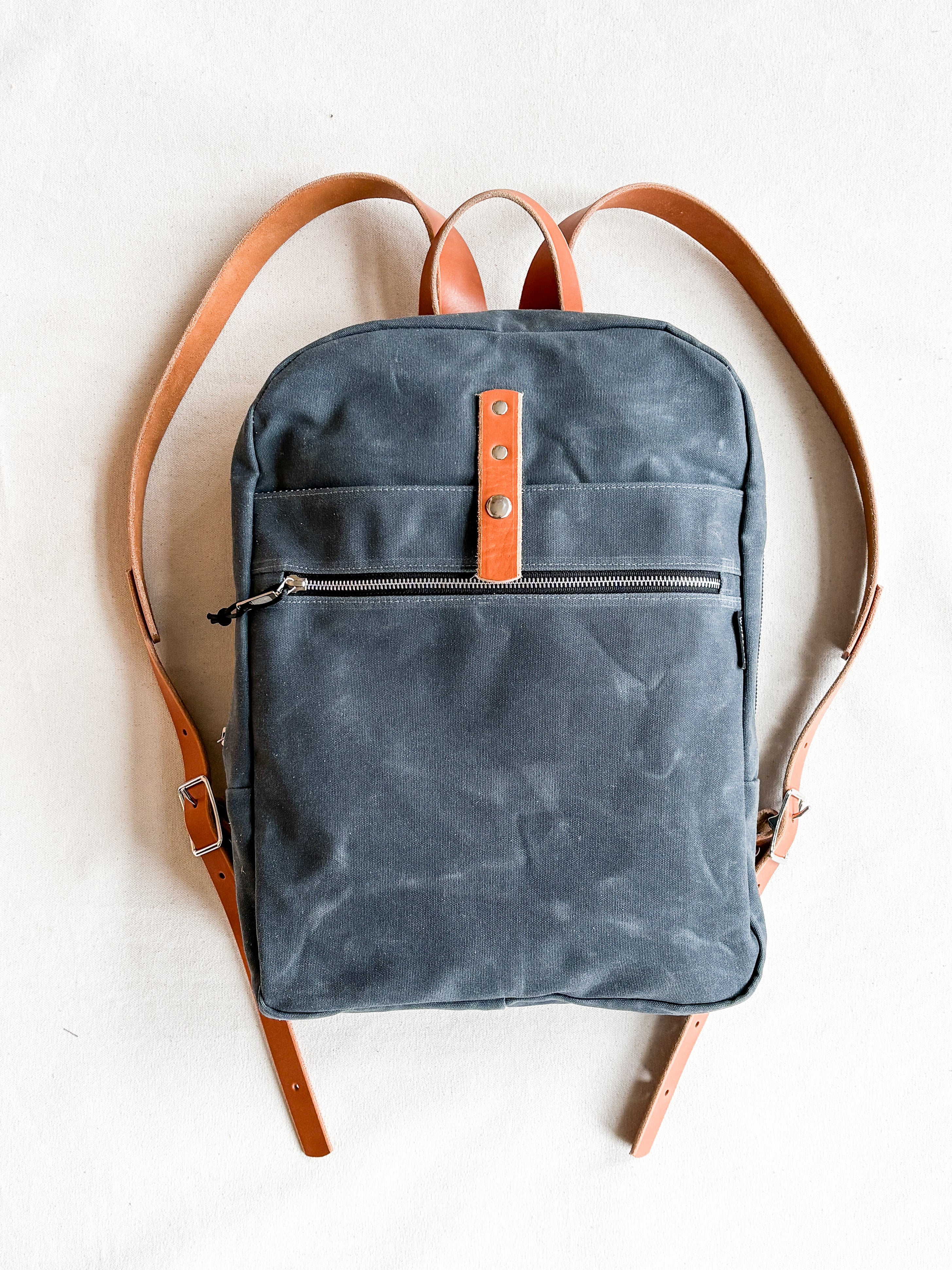 canvas leather backpack made in usa Campaign Waxed repellent 18 oz field Nutsac RuckSac Review. A Rugged