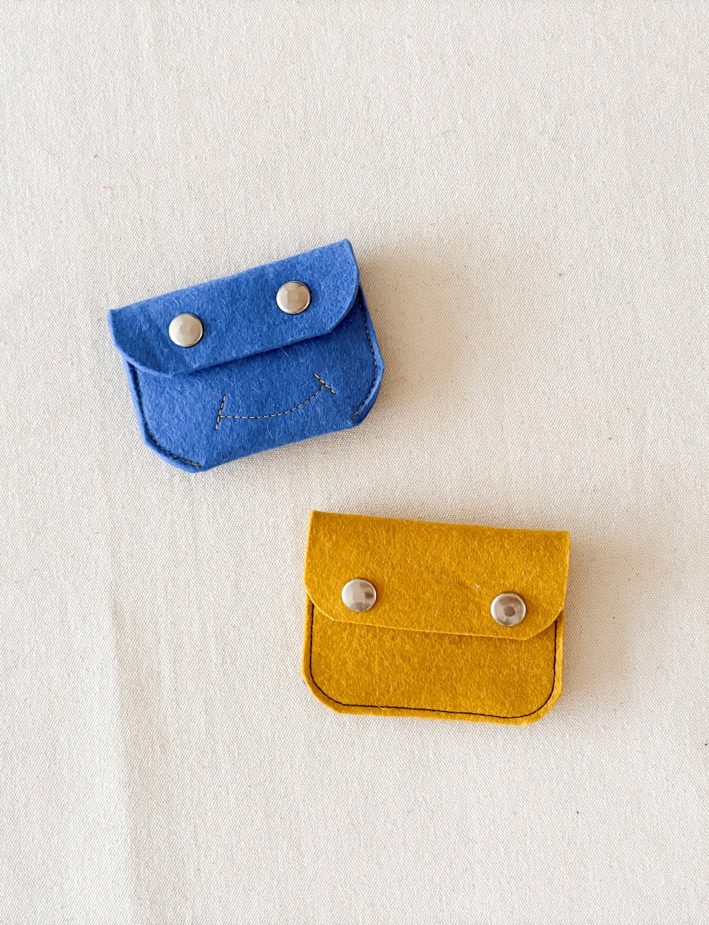 Felt Snap Pouches