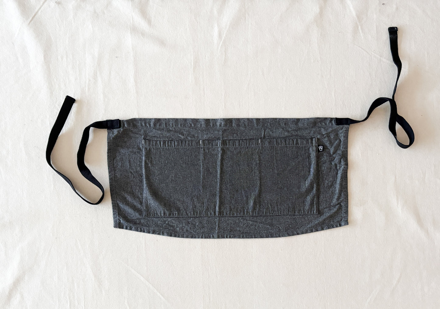 Grey Denim Waist Apron