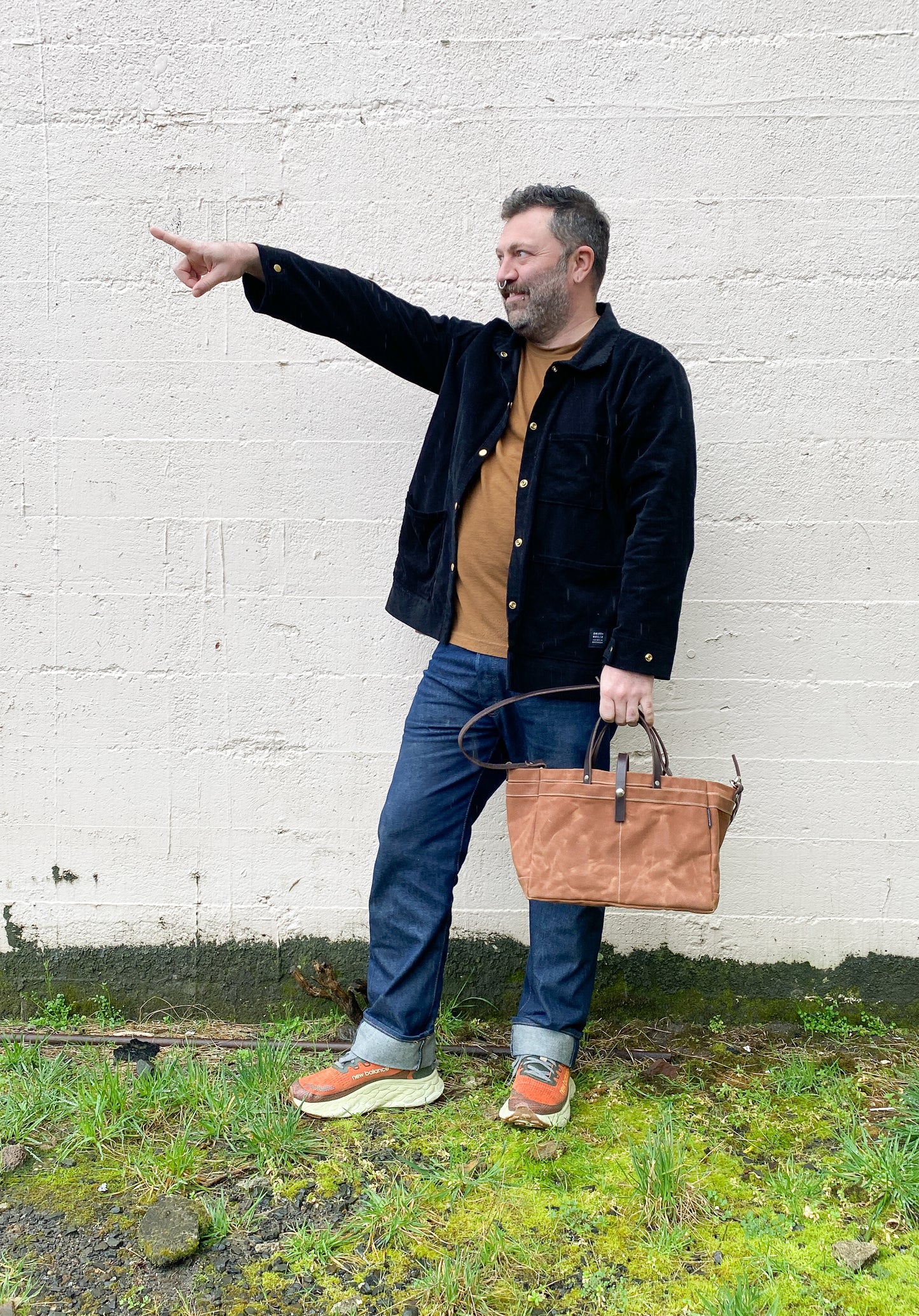 Waxed Canvas Tool Bag