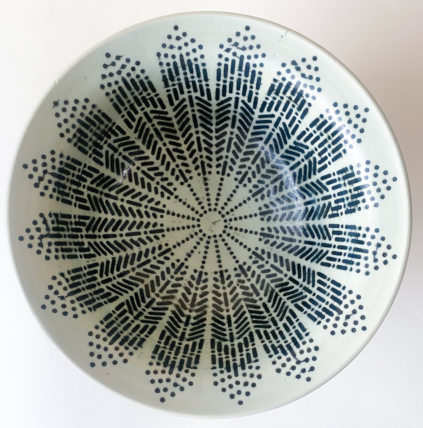 Large Patterned Bowl