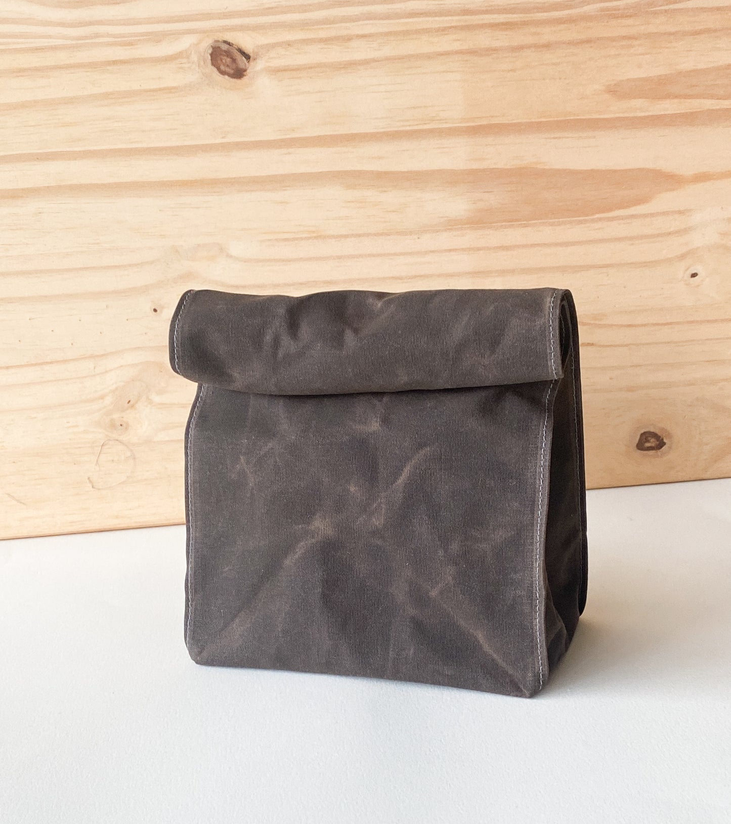 Waxed Canvas Reusable Lunch Bag