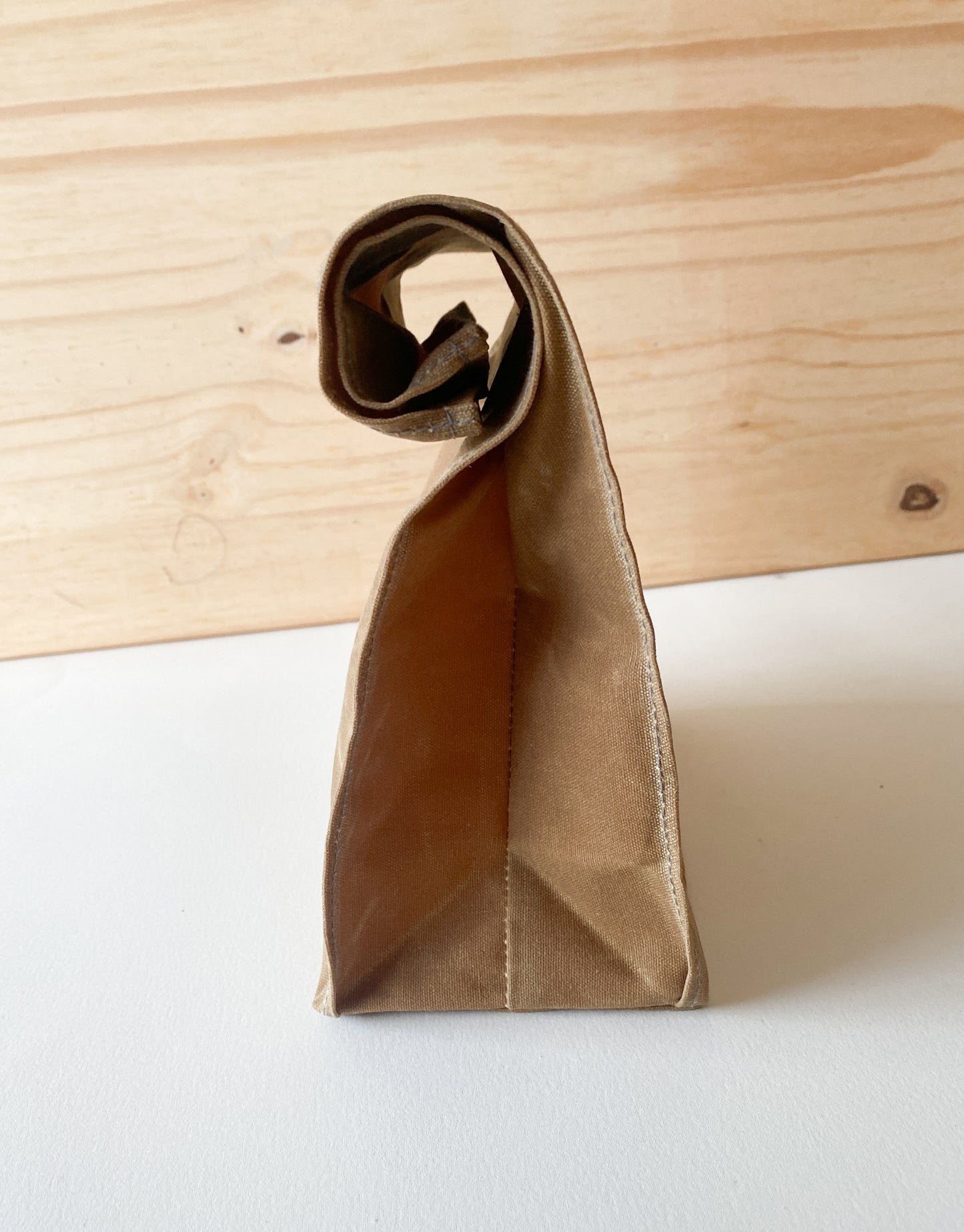 Waxed Canvas Reusable Lunch Bag