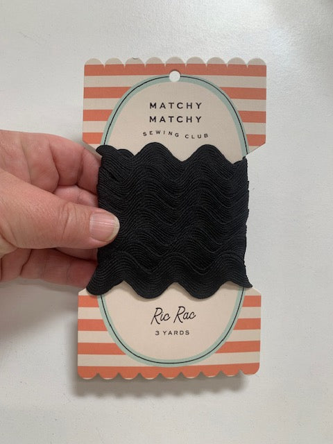 Licorice Big Ric Rac