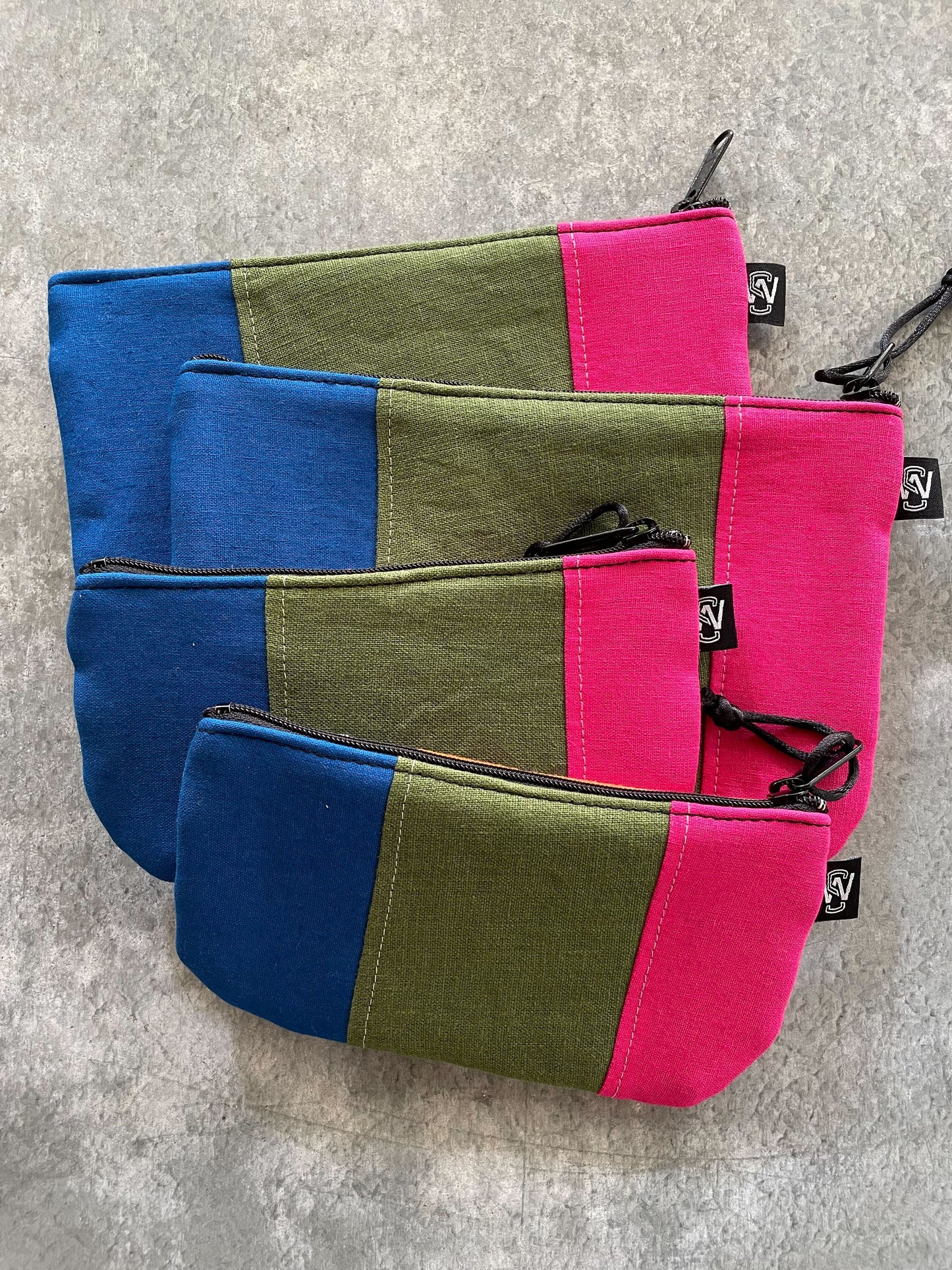 Scrap Zipper Pouch