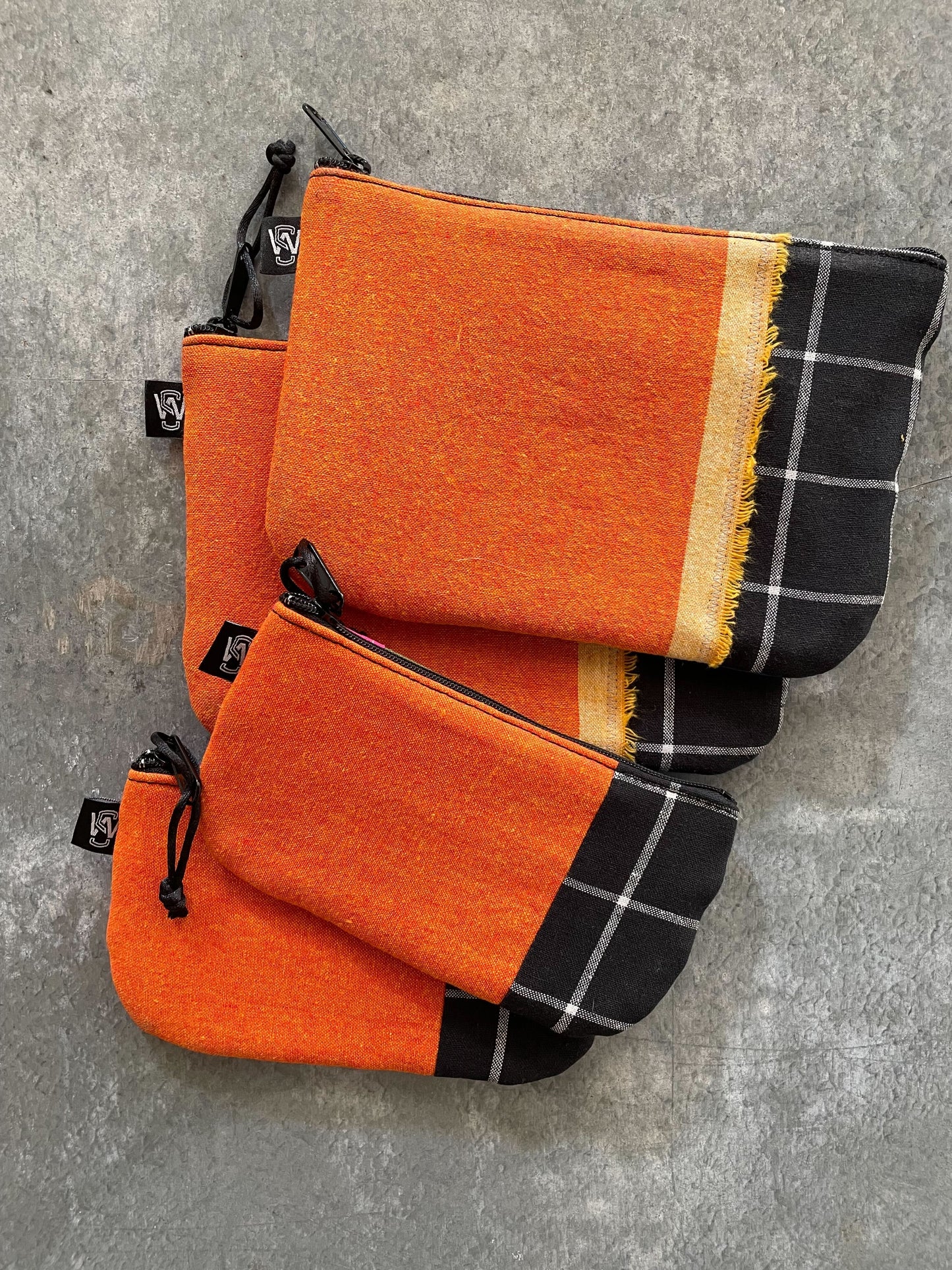 Scrap Zipper Pouch