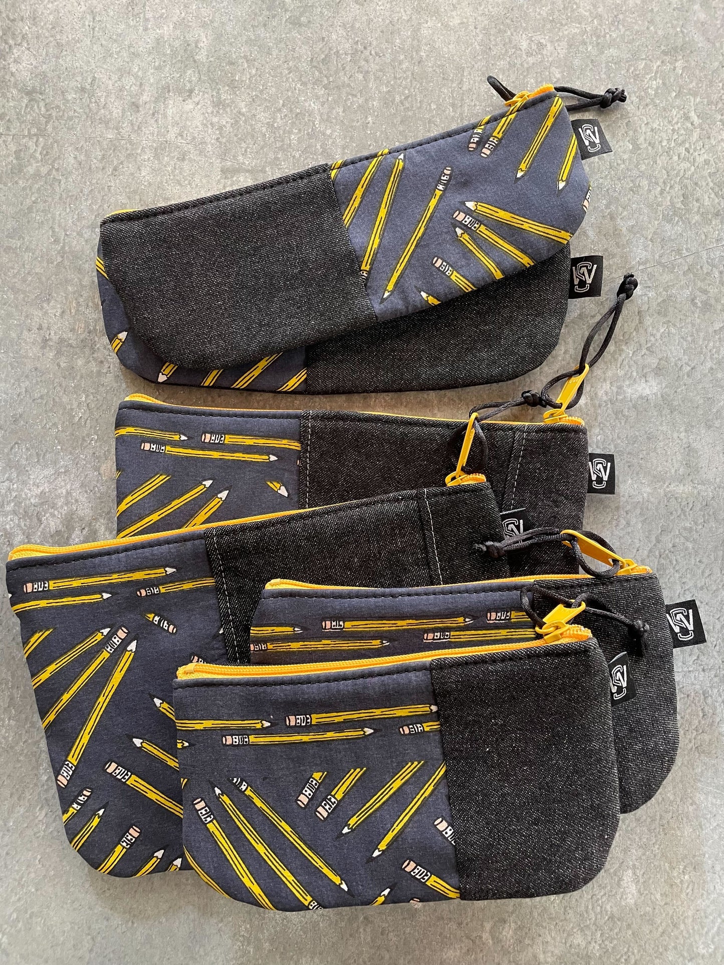 Scrap Zipper Pouch