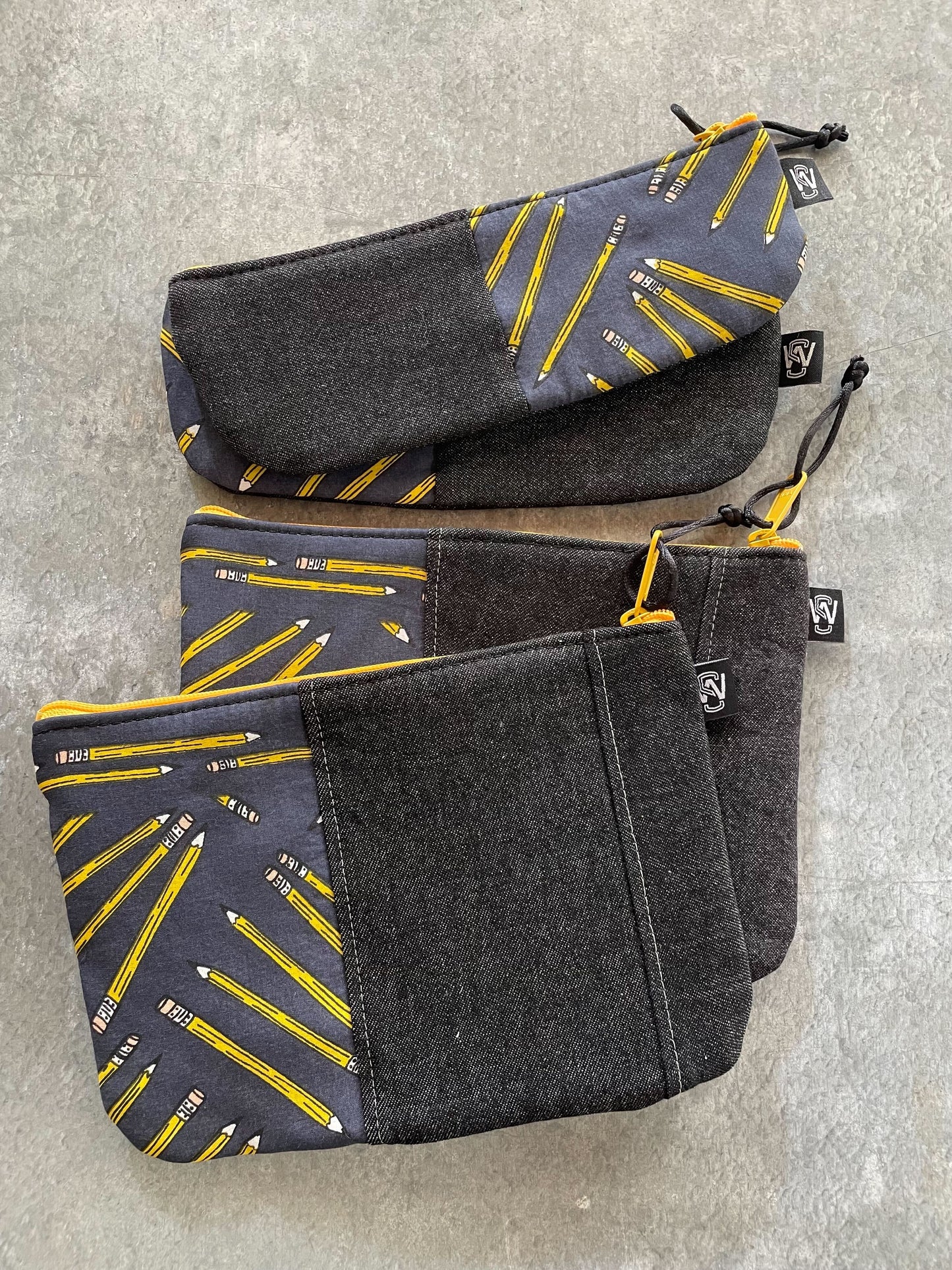 Scrap Zipper Pouch