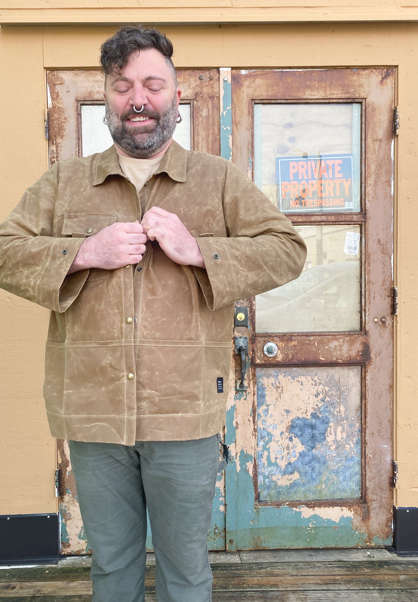 Made To Order Waxed Canvas Work Jacket