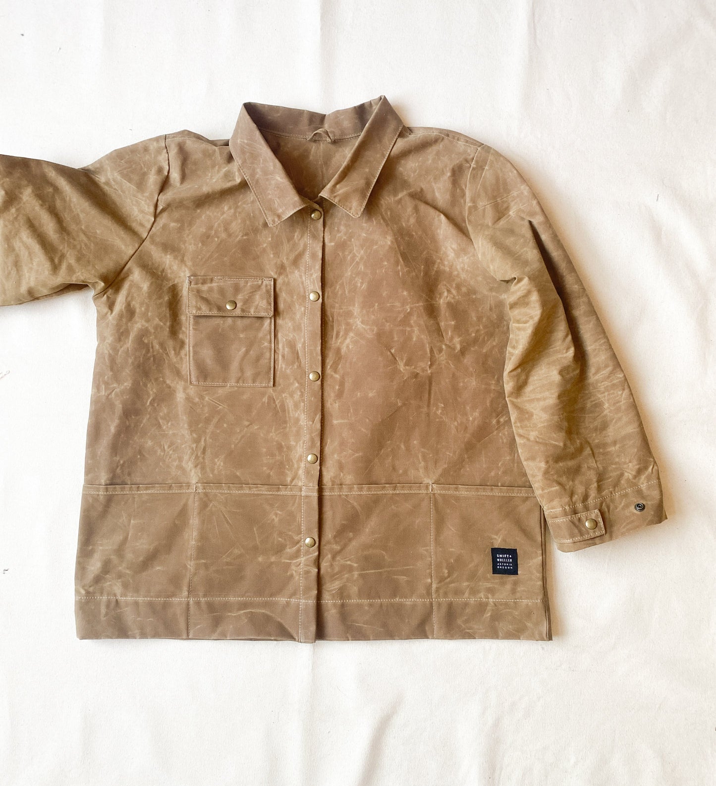 Made To Order Waxed Canvas Work Jacket