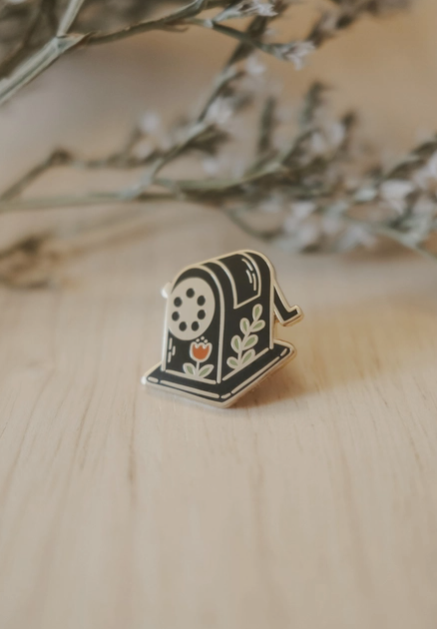 Sharpener Enamel Pin