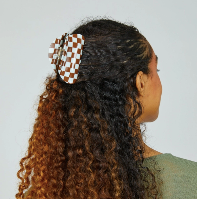 Checker Claw in Ice/Brown