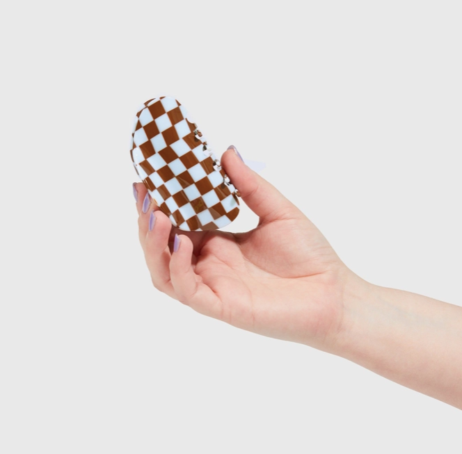 Checker Claw in Ice/Brown