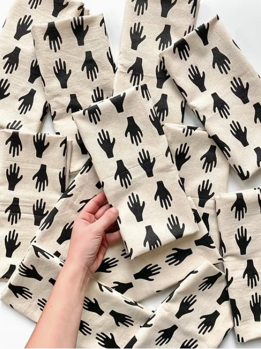 Hands Tea Towel