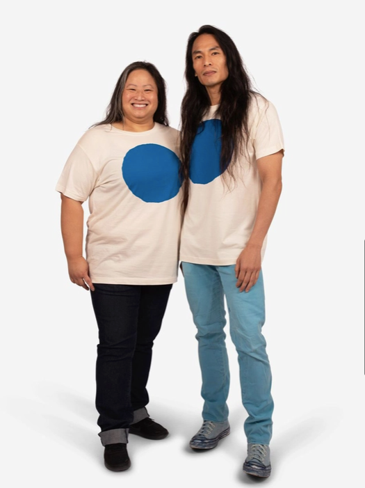 Circle Tee - Cobalt