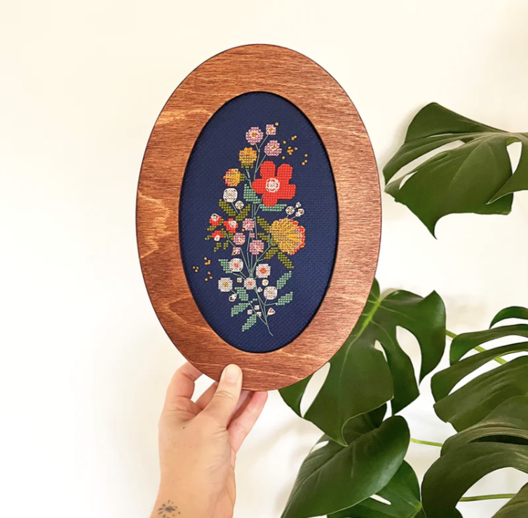 Forget-Me-Knots Cross Stitch Kit