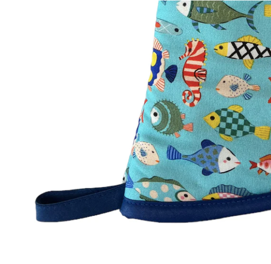 Tropical Fish Oven Mitt