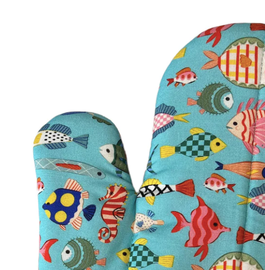 Tropical Fish Oven Mitt