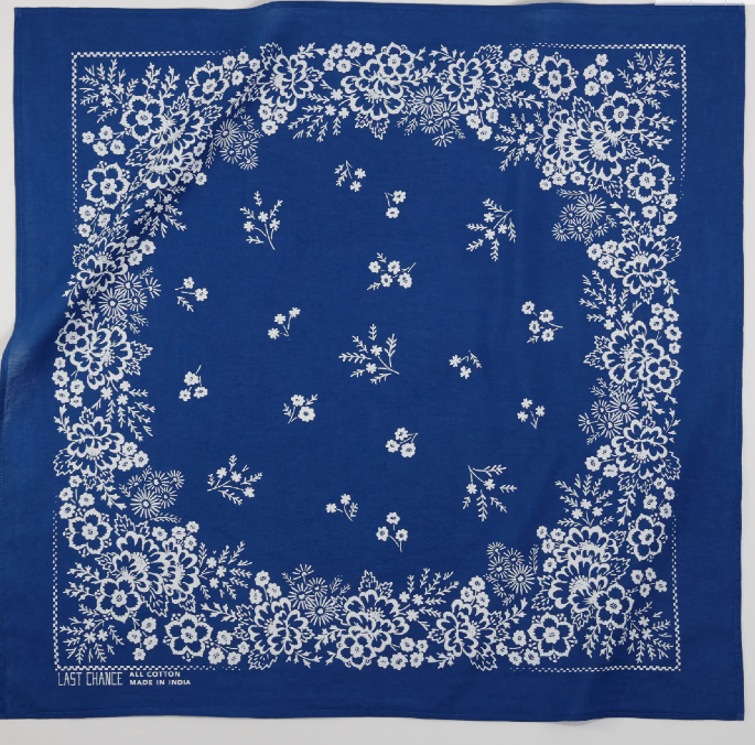 Field Bandana - Azure