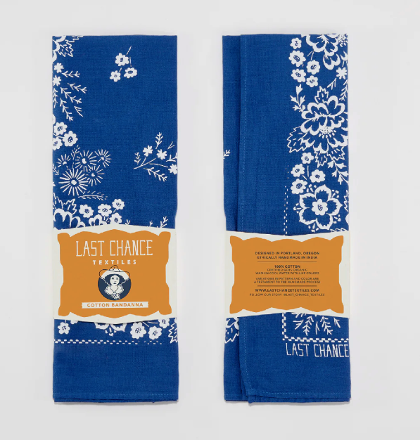 Field Bandana - Azure