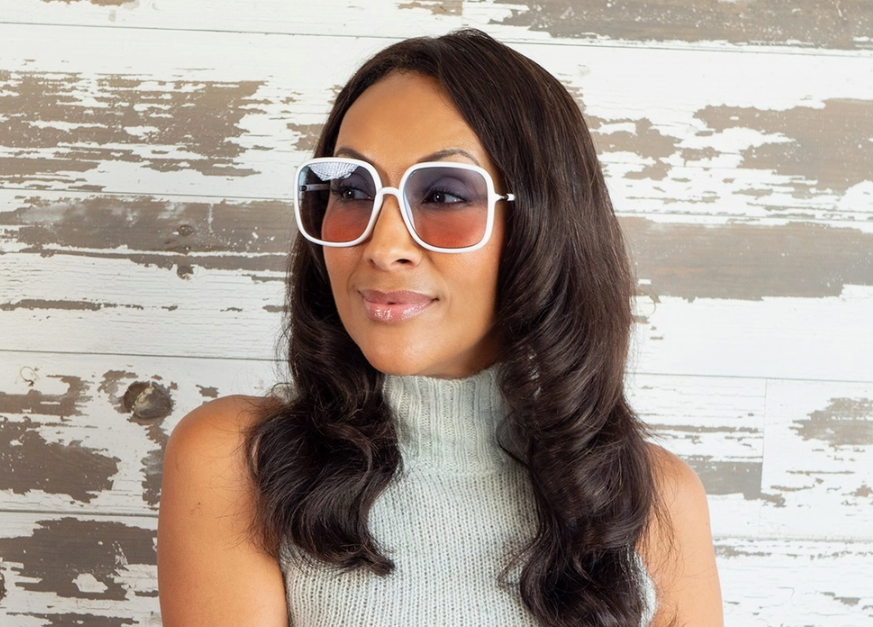 Posterity White Sunglasses