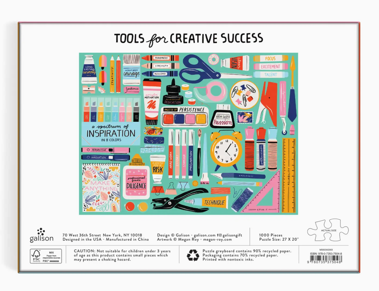 Tools For Creative Success 1000 Piece Puzzle