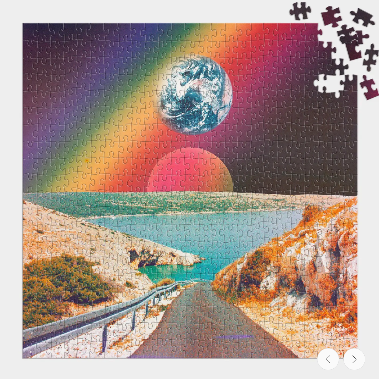 Cosmic Rainbow 500 Piece Puzzle