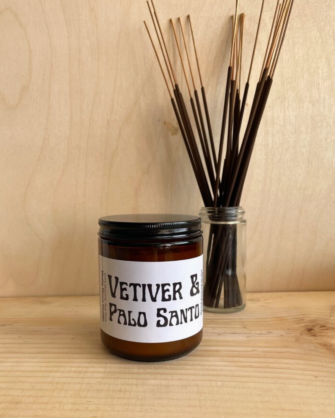 Vetiver & Palo Santo Candle