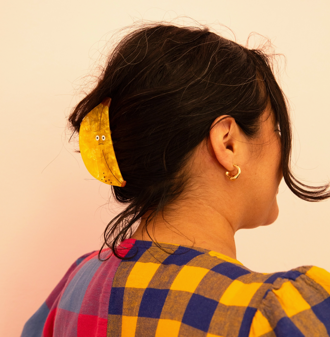 Sad Banana Hair Claw