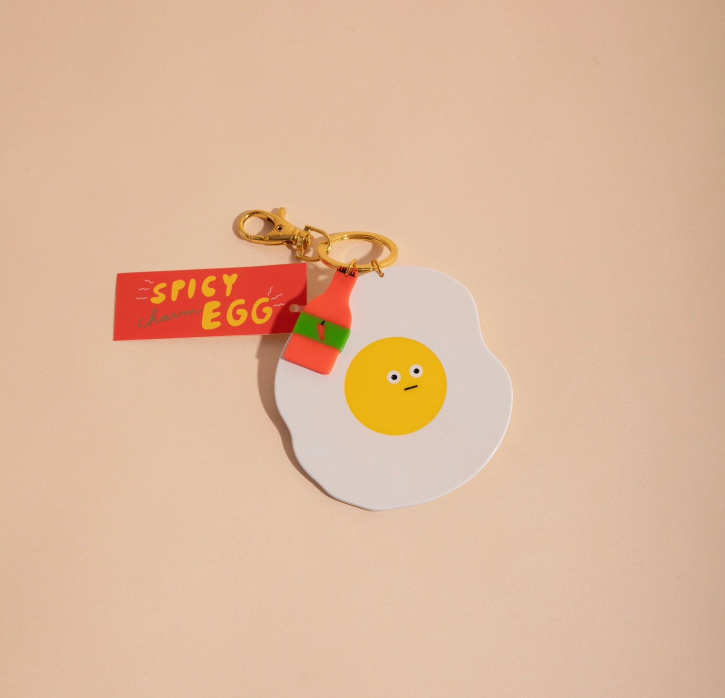 Spicy Egg Charm/Keyring