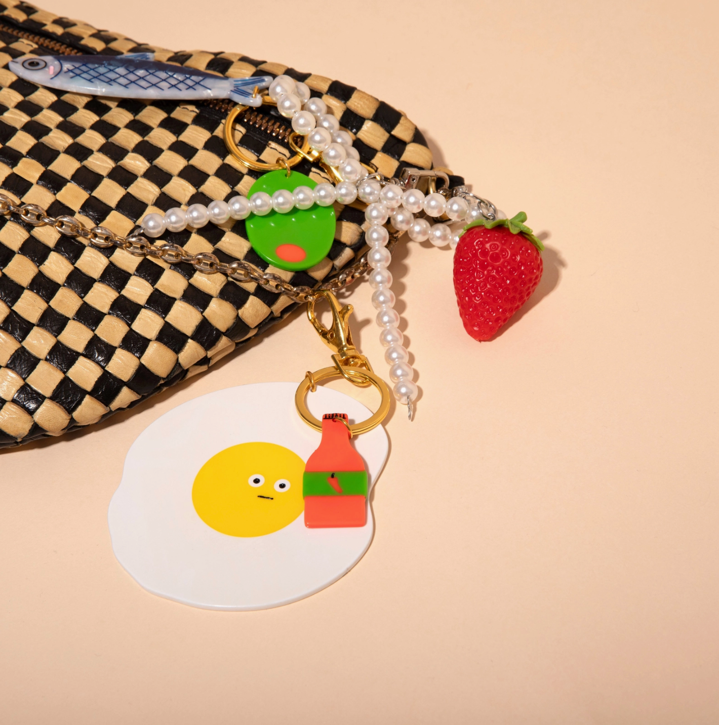 Spicy Egg Charm/Keyring