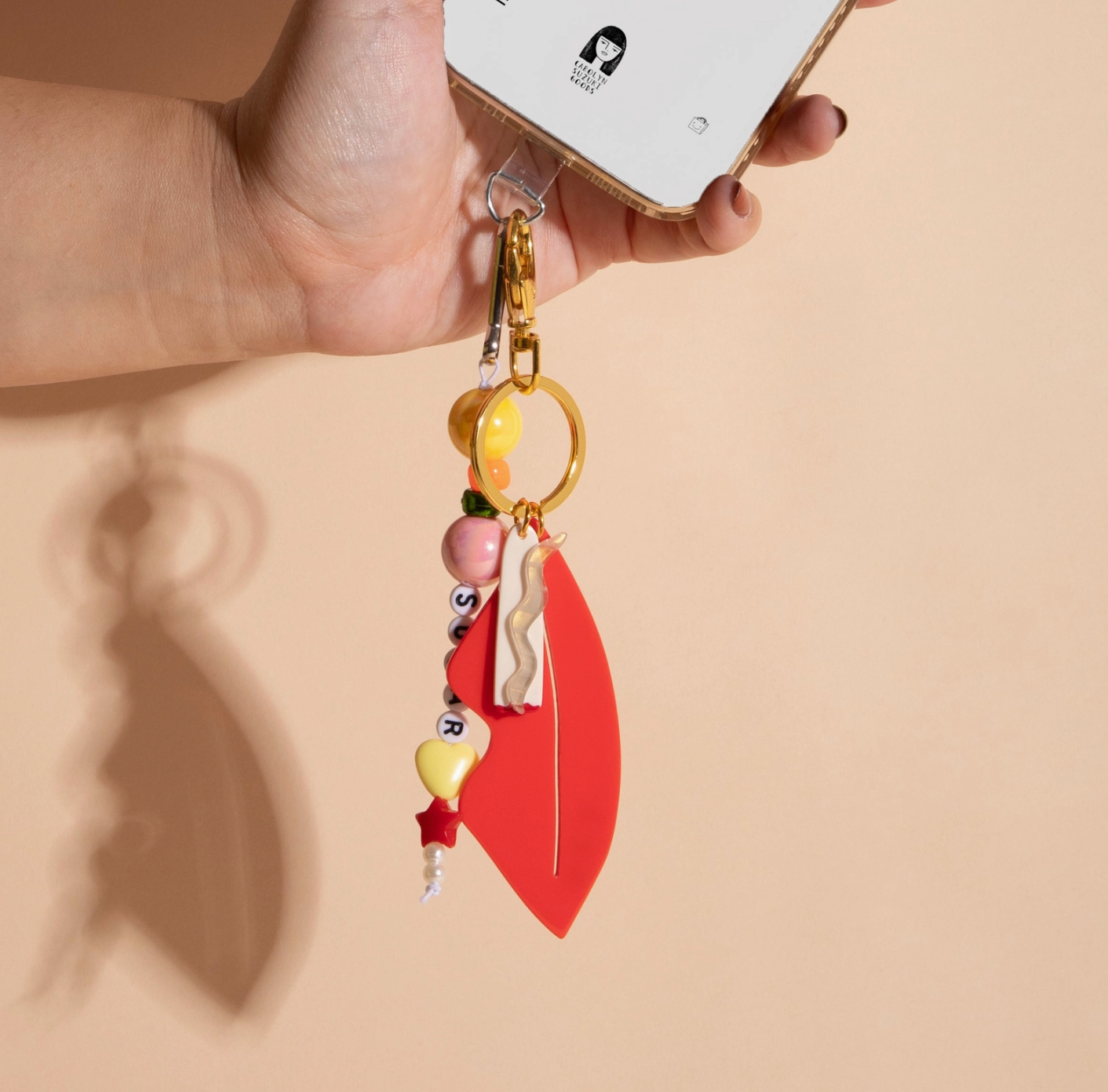Smoky Lips Charm/Keyring