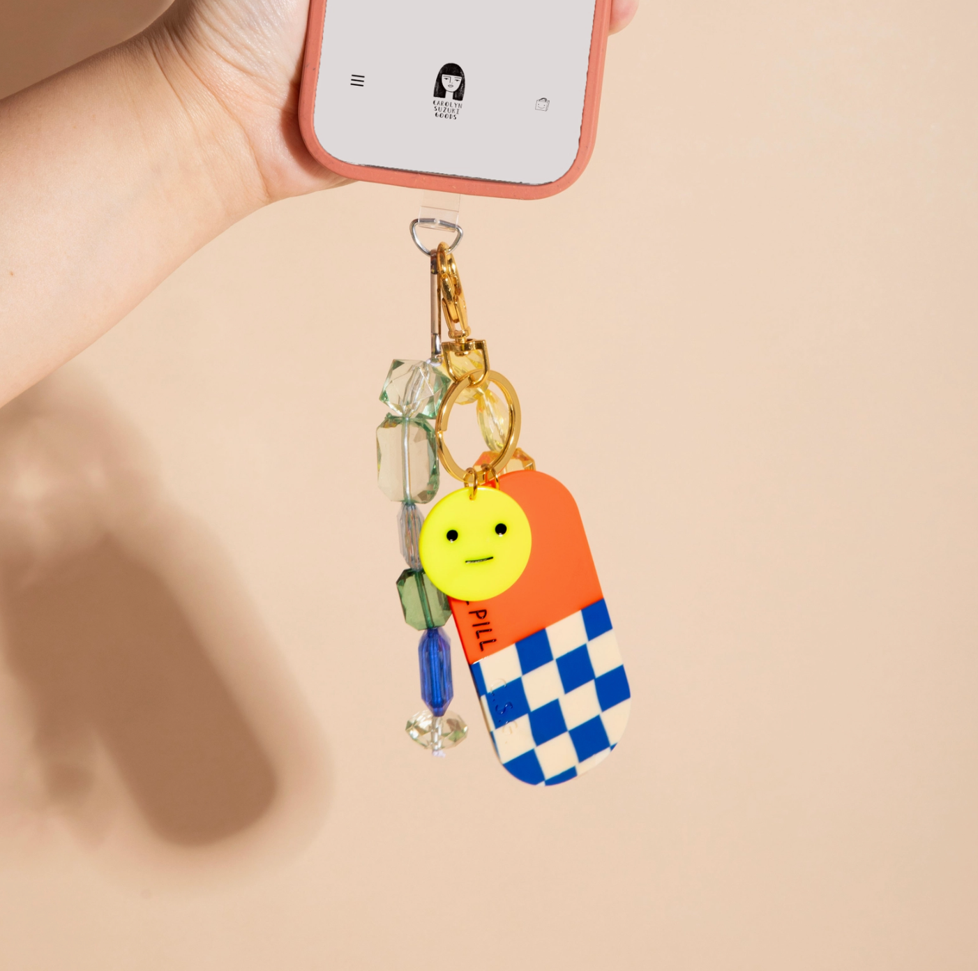 Chill PIll Charm/Keyring