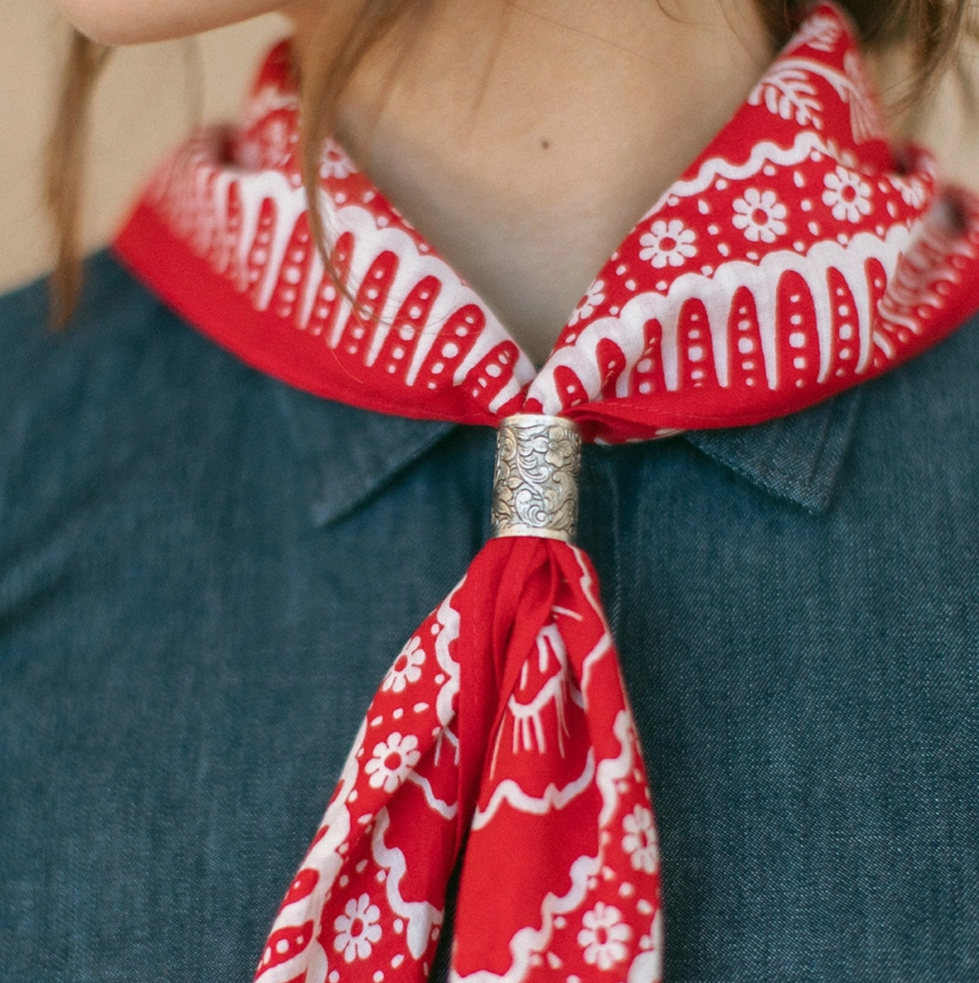 Bramble Bandana - Red Hot