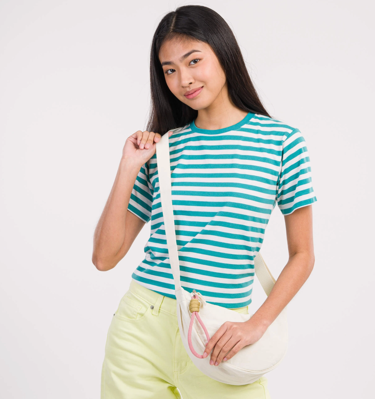 Colorblock Loop Keychain