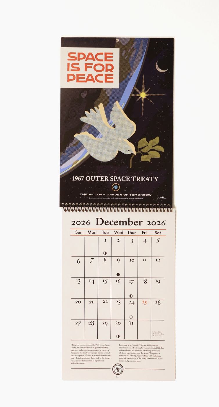 2026 Calendar by Victory Garden of Tomorrow