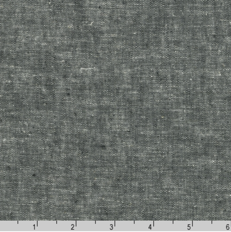 Kaufman Essex Yarn Dyed Black