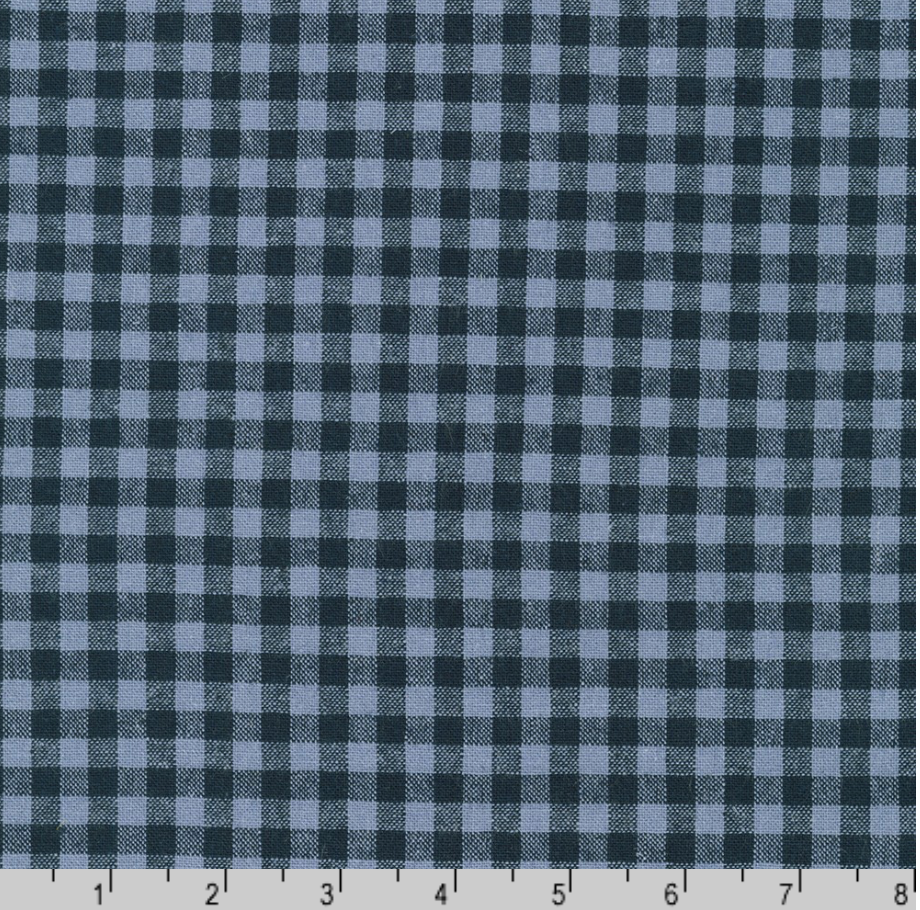 Kaufman Essex Yarn Dyed Gingham Denim