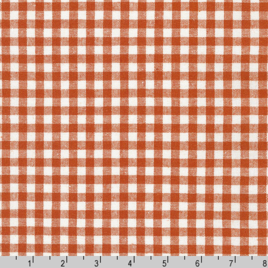 Kaufman Essex Yarn Dyed Gingham Strawberry