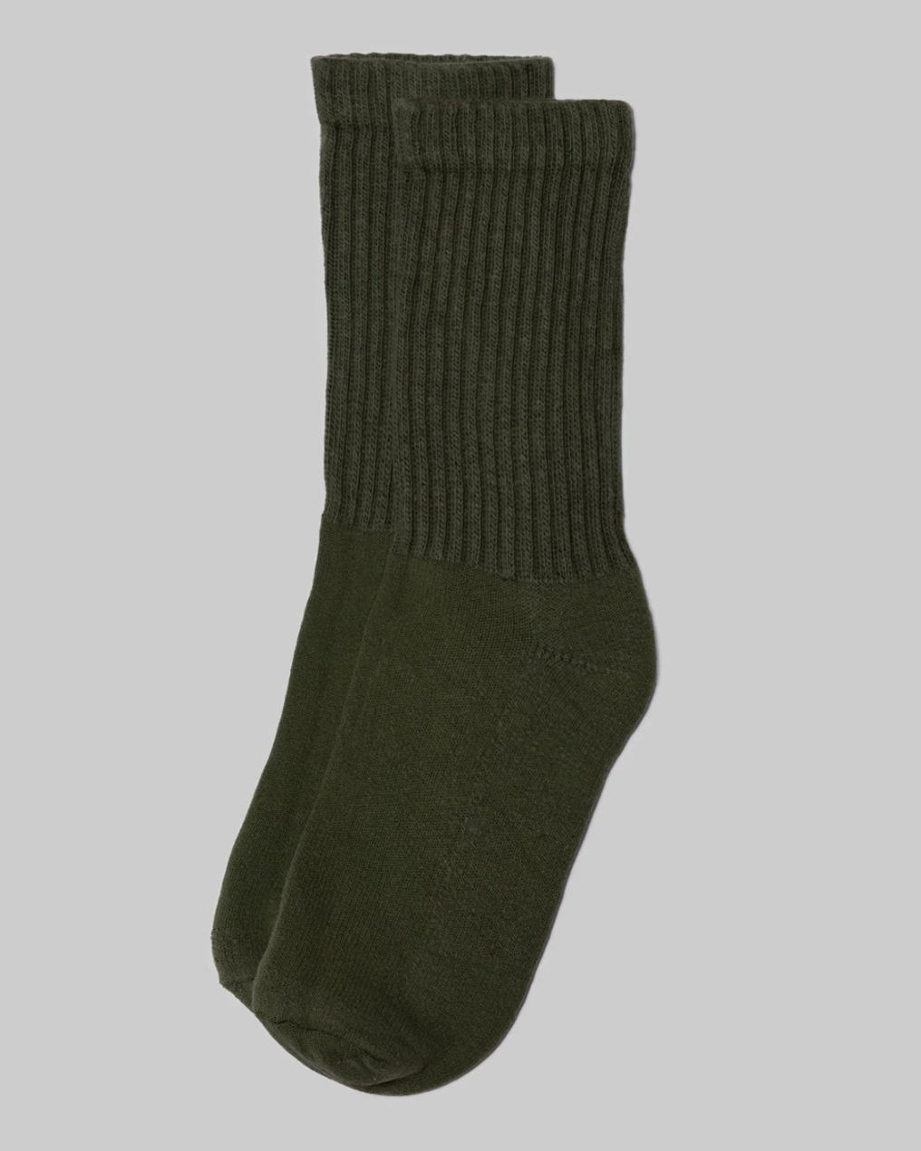 Solid Sock - Olive