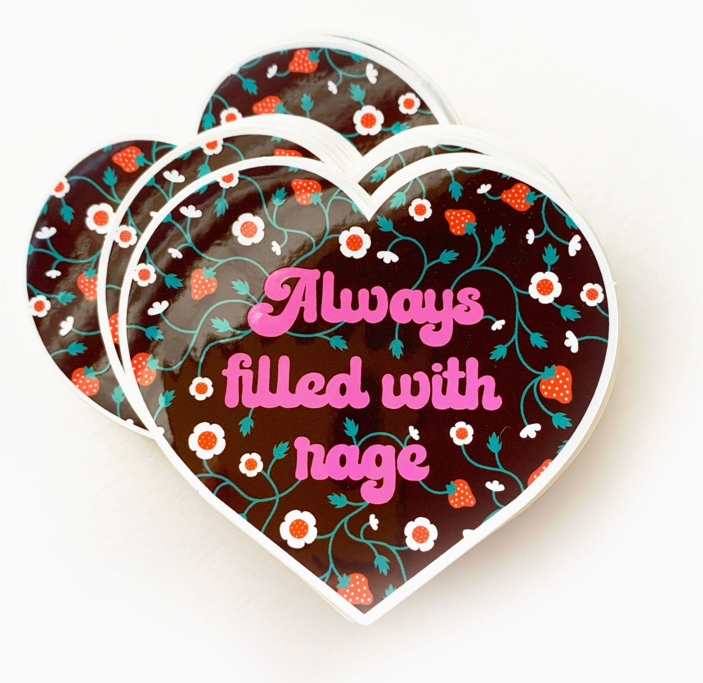 Always Filled with Rage Vinyl Sticker
