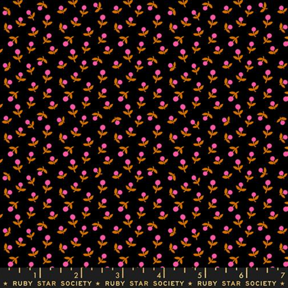 Ditzy Calico Black