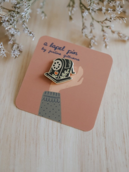 Sharpener Enamel Pin